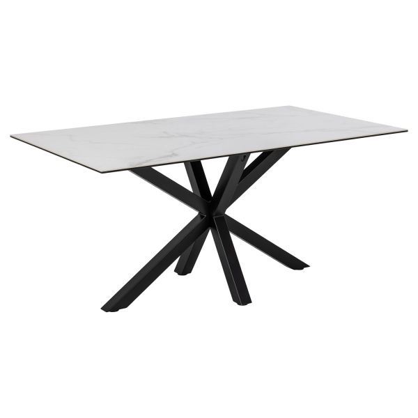 Обеденный стол HEAVEN 160x90xH75,5cm, белый