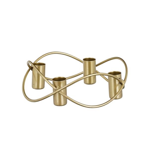 Küünlahoidja SHINE CANDLE D17cm kuldne