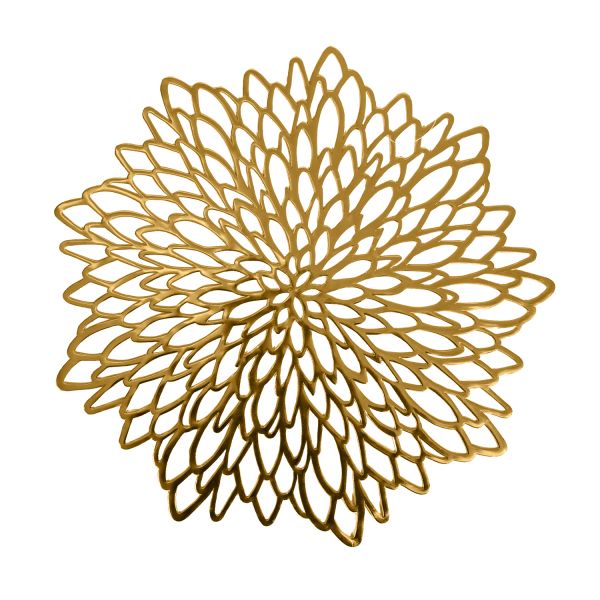 Lauamatt FIORE D38cm, kuldne