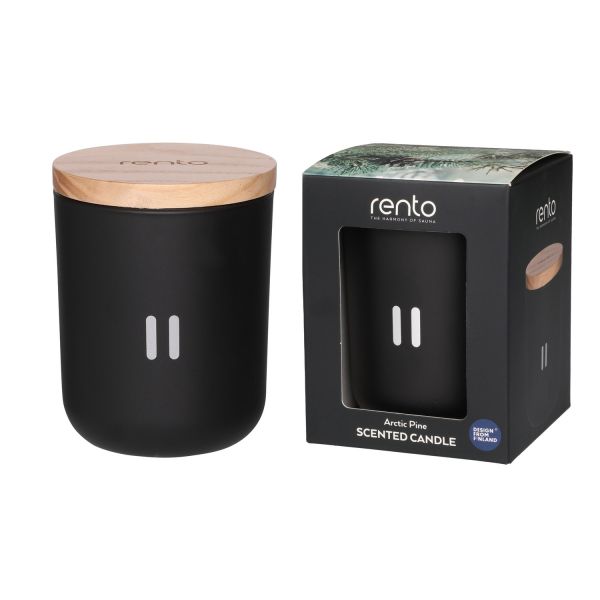 Scented Candle RENTO ARCTIC PINE, D7,5xH9cm