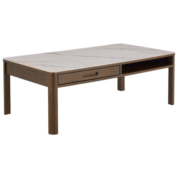 Coffee table SOUTHAMPTON 130x70xH45cm, brown
