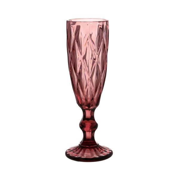 Champagne goblet CORAL 180ml, purple