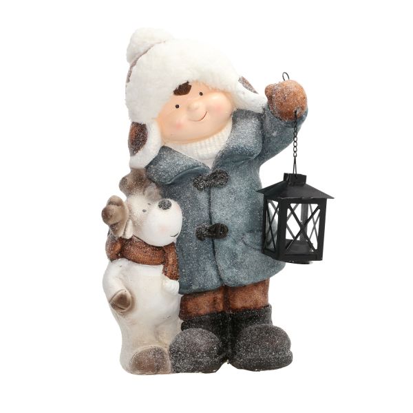Decoration WISH H39.5cm, boy