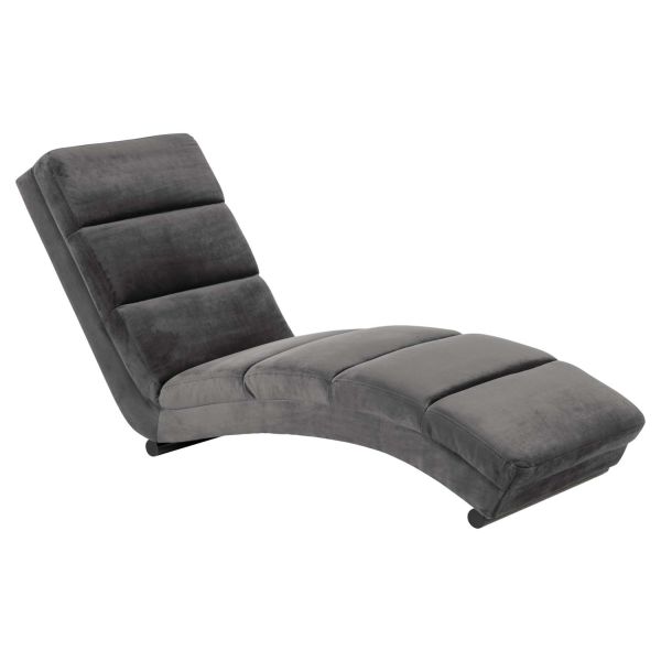 Leisure chair SLINKY dark grey