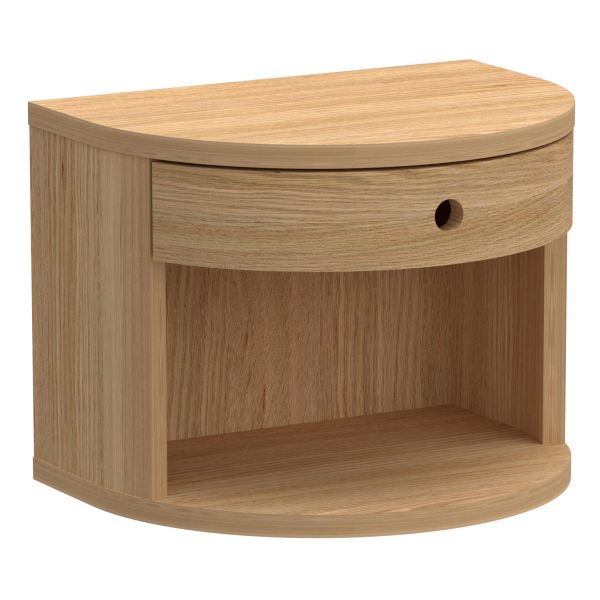 Bedside table PARON 40x31,5xH30cm, natural