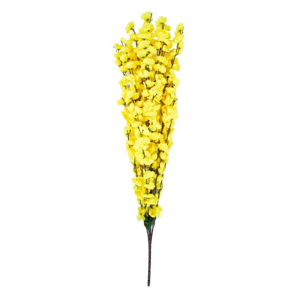 Искусственная ветка FLOWERLY 1м желтая
