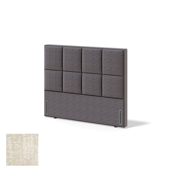 Headboard RED/BLACK KRONANG AVOLA 120cm, beige