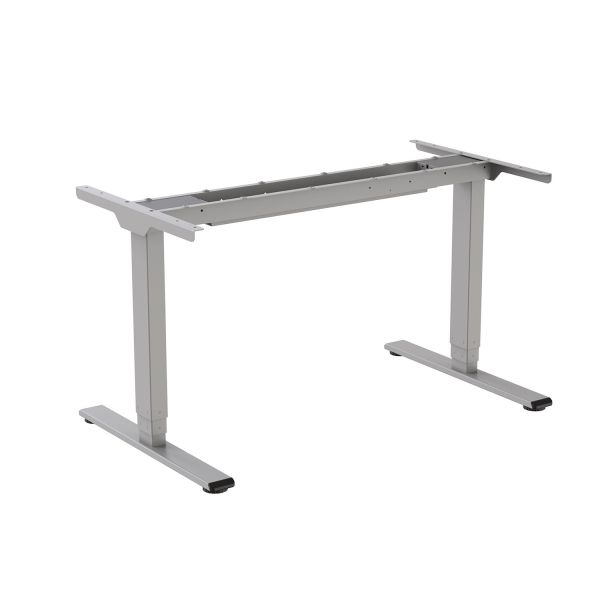 Table leg ERGO PRO with 2-motor, grey