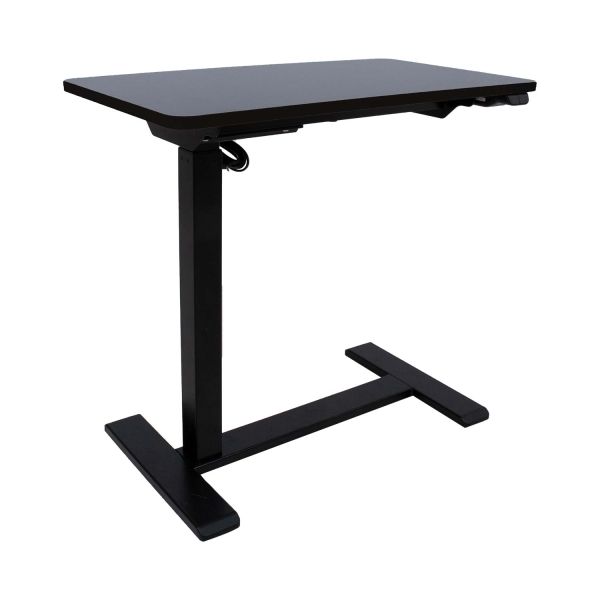 Töölaud ERGO 1-mootoriga 70x40xH65-103cm, must