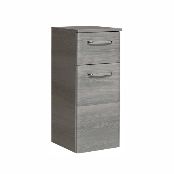 Нижний шкаф в ванную 328, 30x33xH72см, серый
