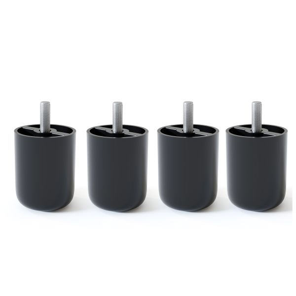 Jalg kušetile storage H5cm, 4tk, plastik