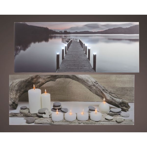 Seinapilt WISH LED 98xH38cm, mix