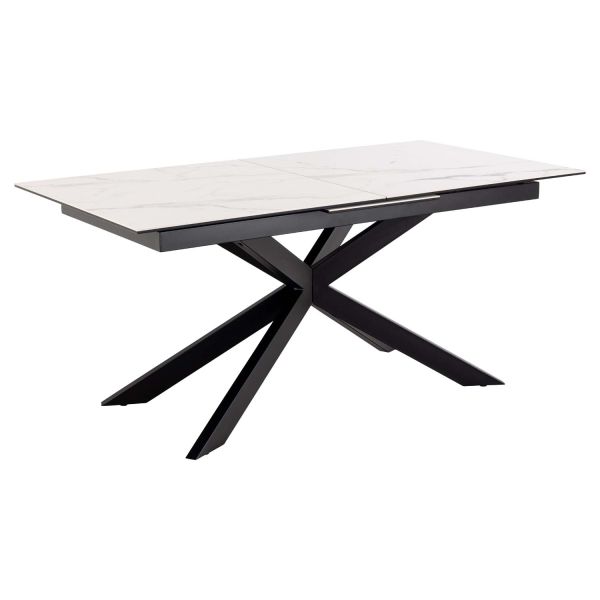 Dining table IRWINE 168/210x90xH76cm, white