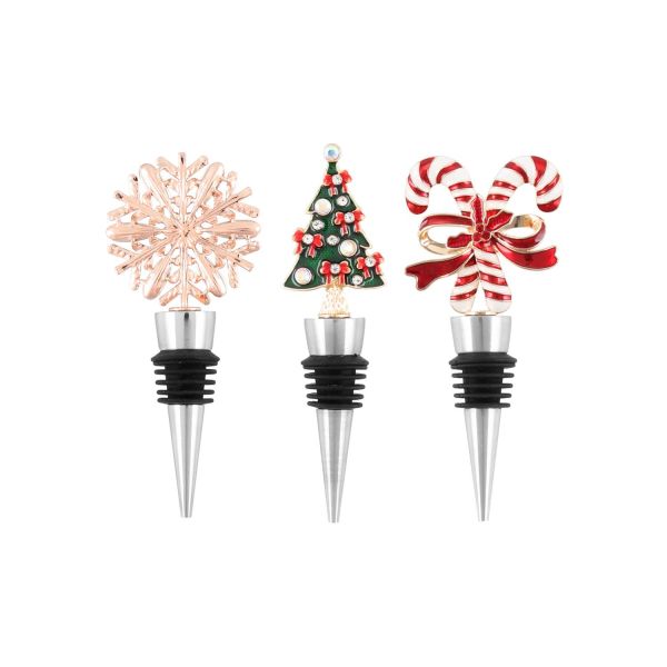 Pudelistopper WINE H13cm, mix