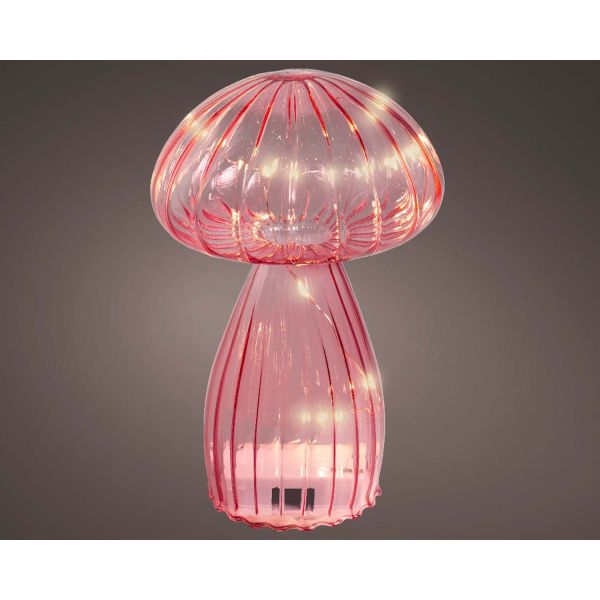LED-light GLOW H16,5cm, pink