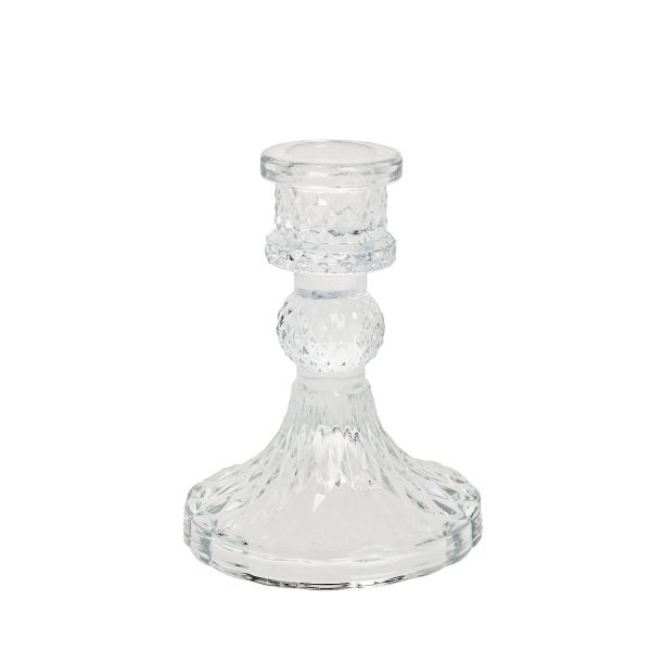 Candlestick SALITA D3xH10cm, glass