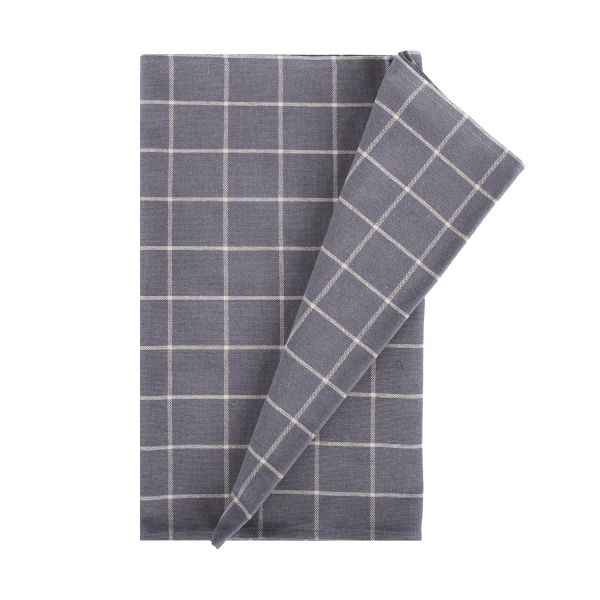 Laudlina LINEN 136x136cm, hall ruut