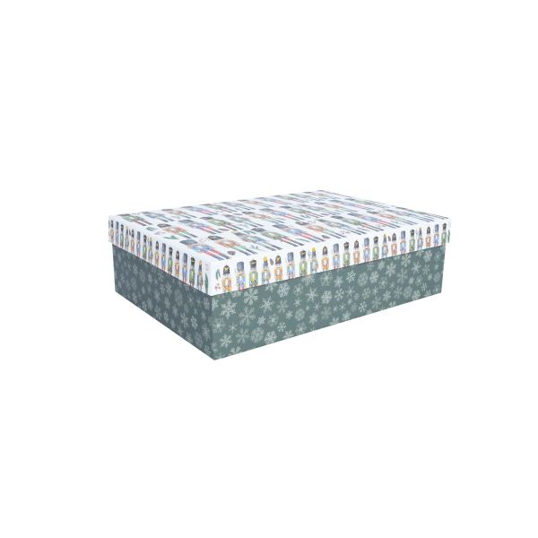 Box CLAUS 17x12cm, with a lid, mix