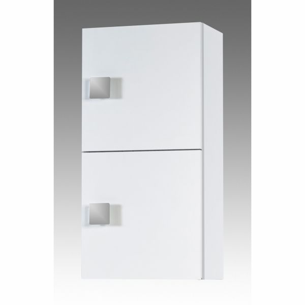 Верхний шкаф в ванную QUADRA 33x20xH65см, белый