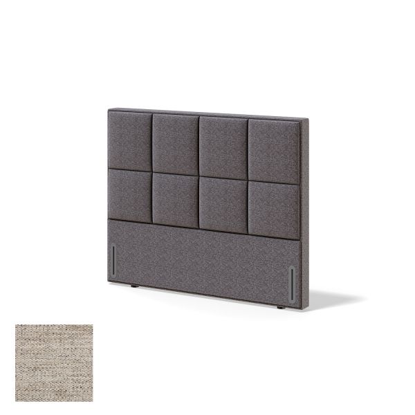 Headboard RED/BLACK KRONANG VERANO 160cm, light beige