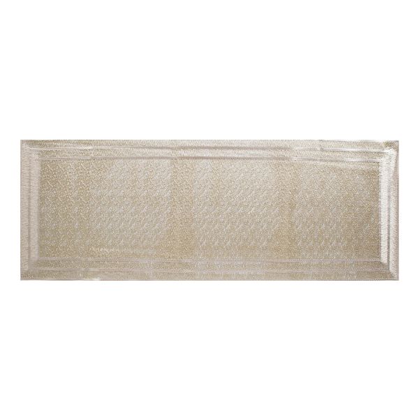Lauamatt GLAMY 33x90cm, kuldne
