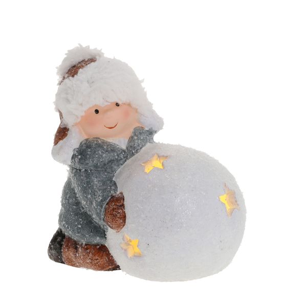 Decoration WISH H12cm, boy