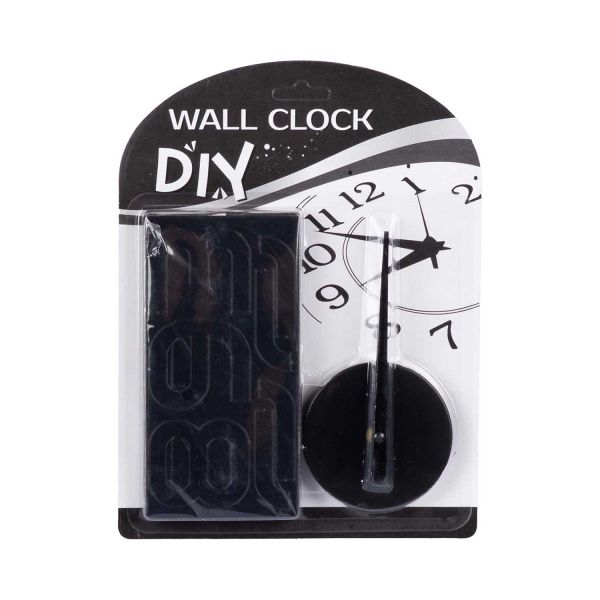 Seinakell DIY kleebitav, must