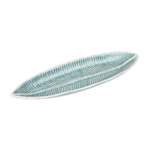 Plate LA LEAF 42x12cm