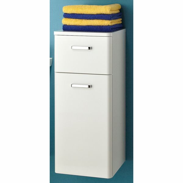 Нижний шкаф в ванную 359, 30x33xH72см, белый