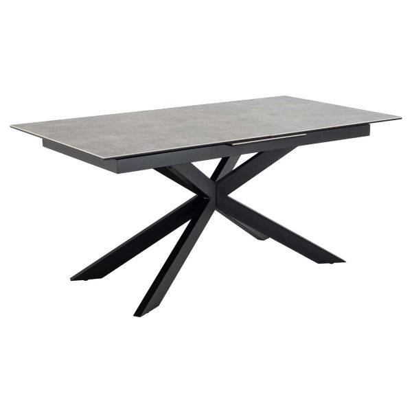 Dining table IRWINE 168/210x90xH76cm, grey