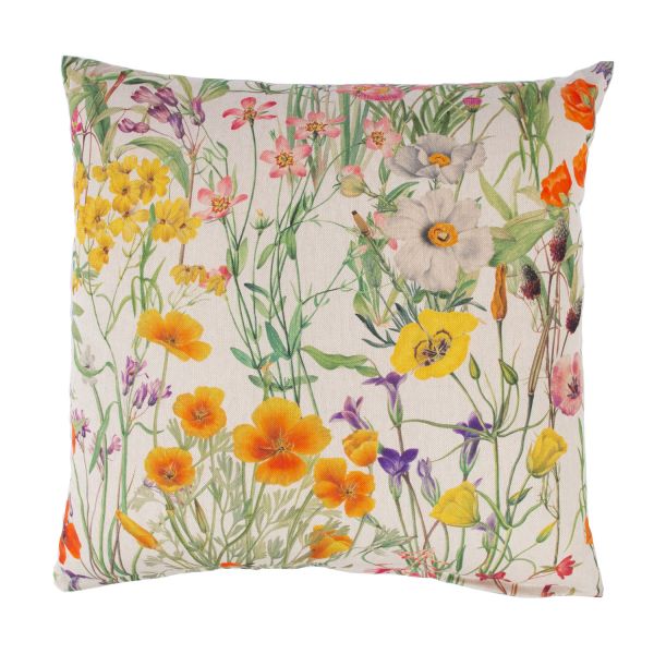 Padi HOLLY 45x45cm, metsikute lillede põld