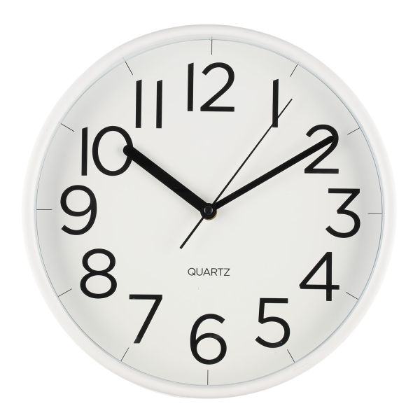 Seinakell TIEMPO D30cm, valge