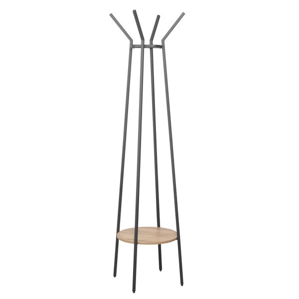 Nagi HANNES 1-riiuliga 48x48xH170cm, rustik melamiin