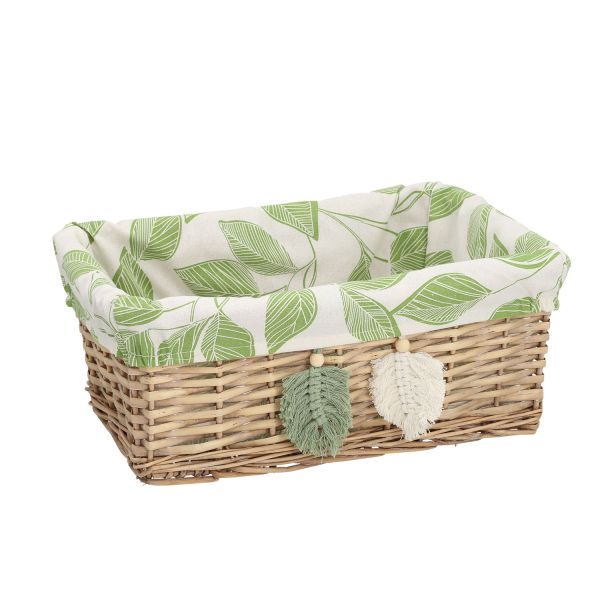 Basket WILLI MIRO 39x26xH16cm