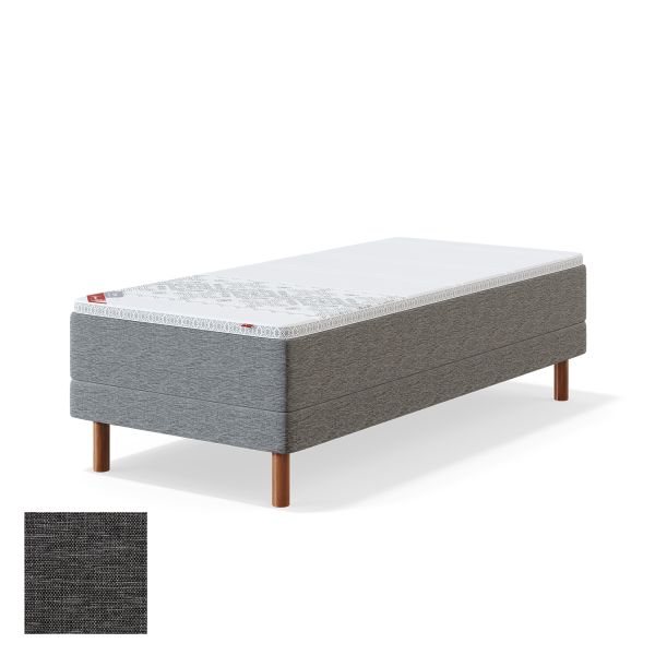 Motor bed RED MANGO 90x200cm, firm, dark grey