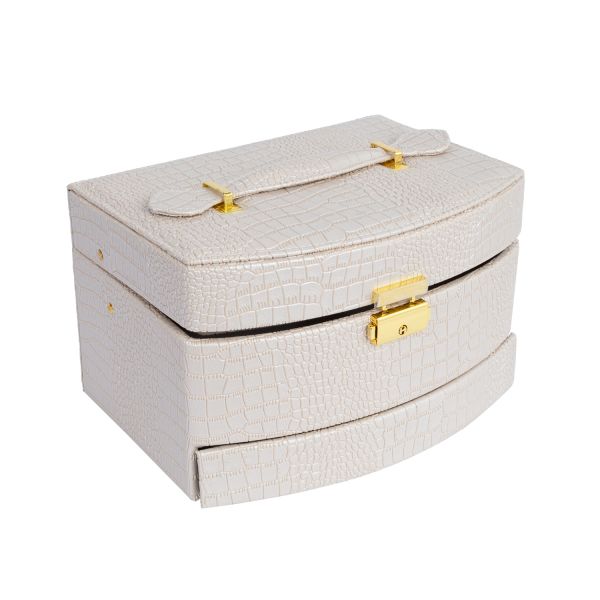 Ehtekarp SEZANE LUX 21,5x15,5x13cm, valge
