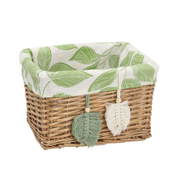 Basket WILLI MIRO 27x22xH17cm