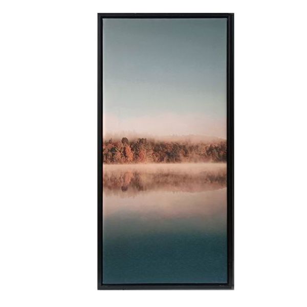 Холст с рамой WALLY 30x60cm, озеро B