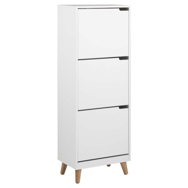 Jalatsikapp MITRA 47x30xH133,5cm, valge