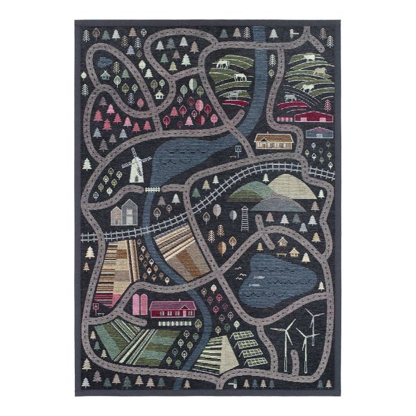 Vaip ÜLEJÕE 160x230cm, tumehall