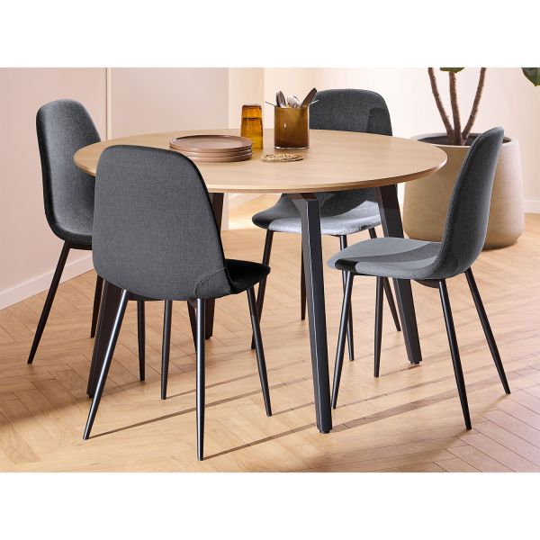 Söögilauakomplekt CADIZ D120xH75cm, hall