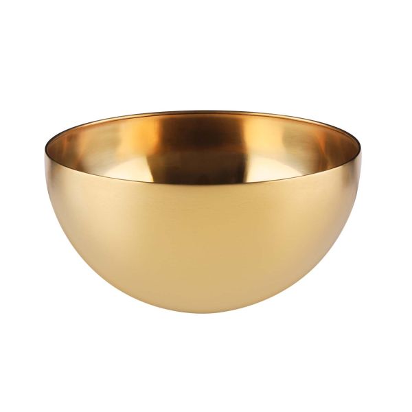 Maku Stainless steel bowl gold 24 cm