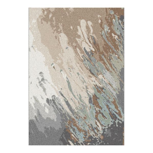 Carpet SANFORD-8, 160x230cm, blue/beige