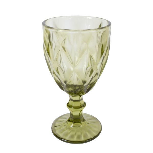 Wine goblet CORAL 300ml, green