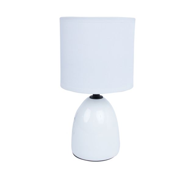 Table lamp LUNAR H23cm, white