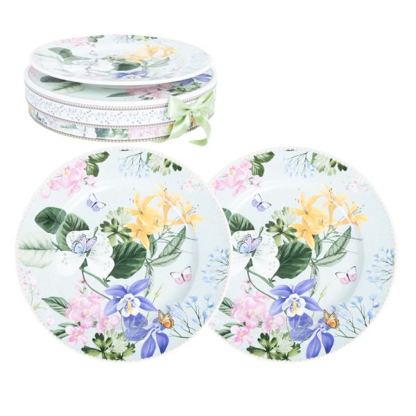 Taldrikud MIA FLORA 2tk D19cm kinkekarbis