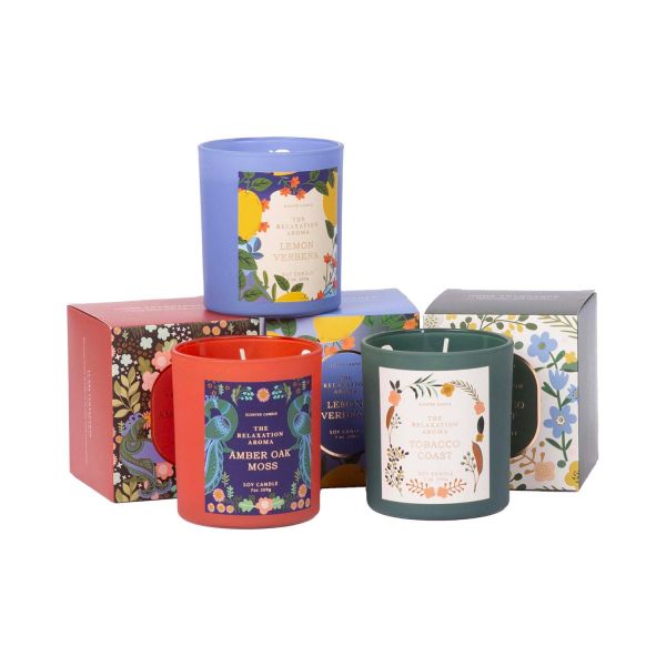 Свеча RELAXATION AROMA 200g, mix