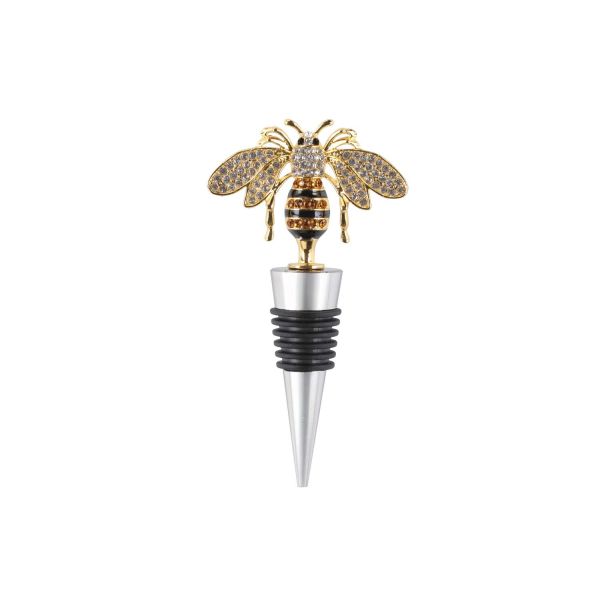 Pudelistopper 4Living BEE H13cm, kuldne