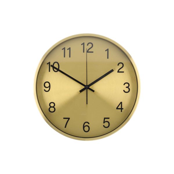 4Living Wall clock Luxor gold 30 cm