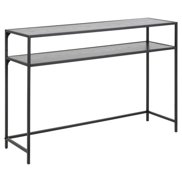 Консольный стол SEAFORD 120x35xH79см, черный